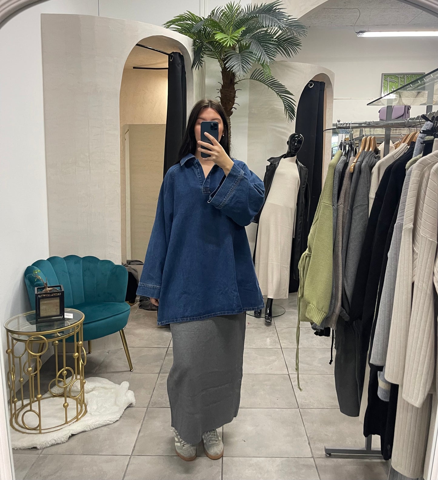 Chemise en jean