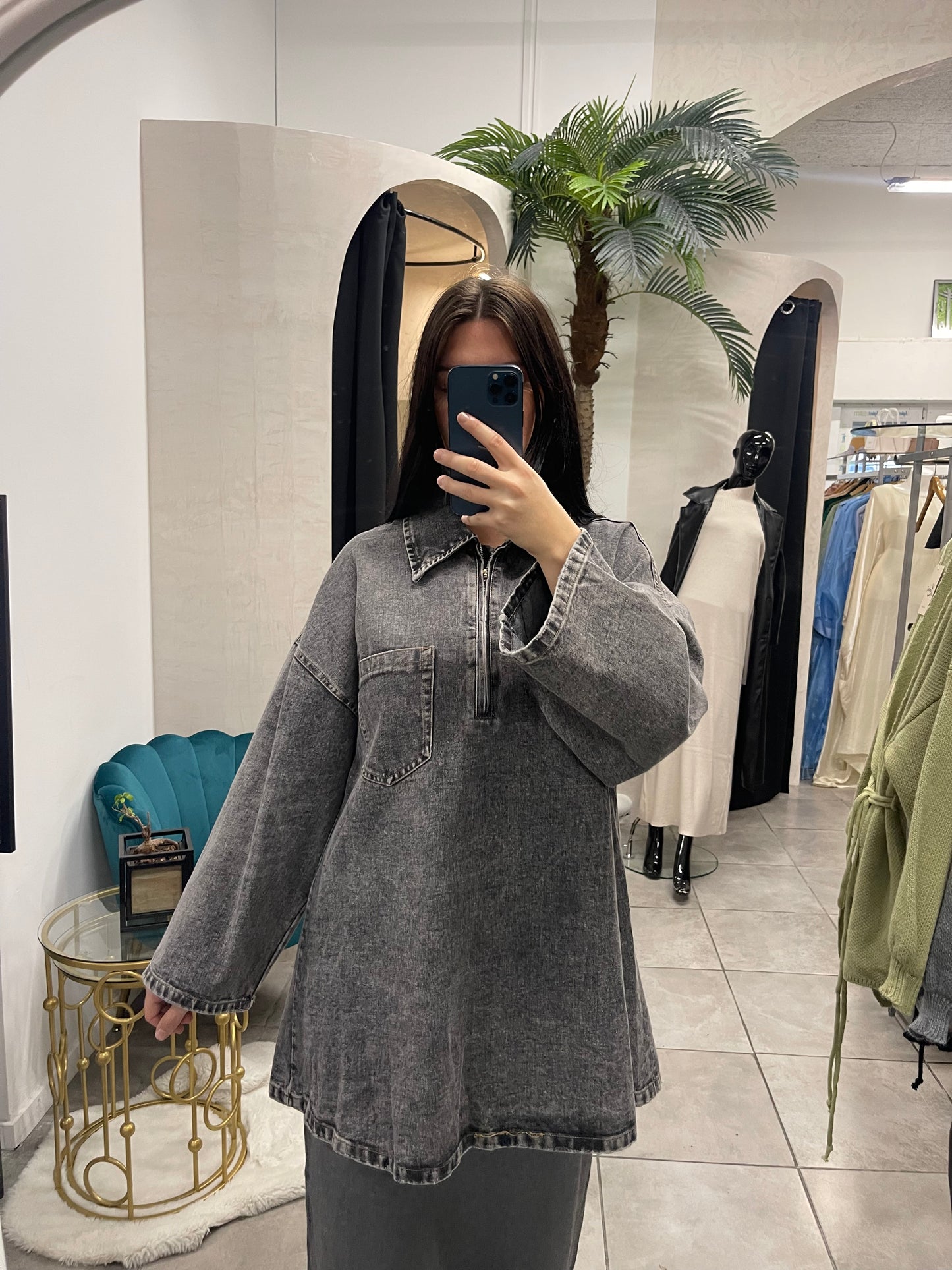 Chemise en jean