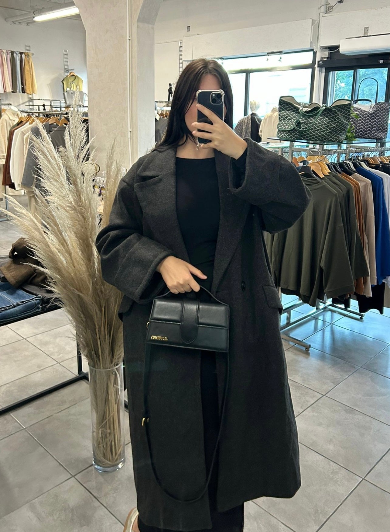 Manteau long oversize