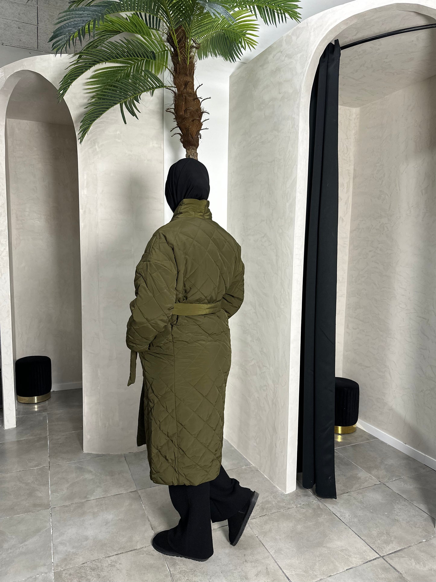 DOUDOUNE LONGUE MATELASSÉ
