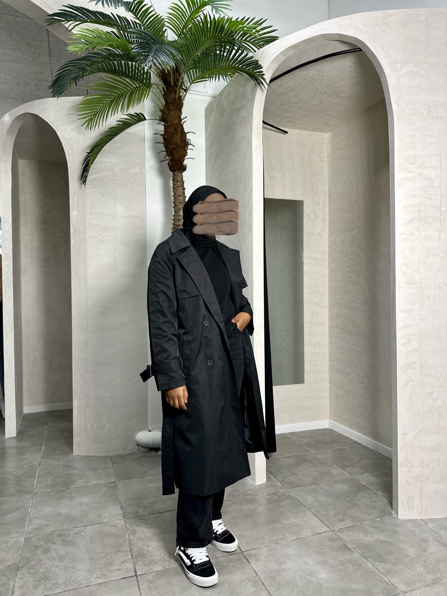 TRENCH-COAT NOIR