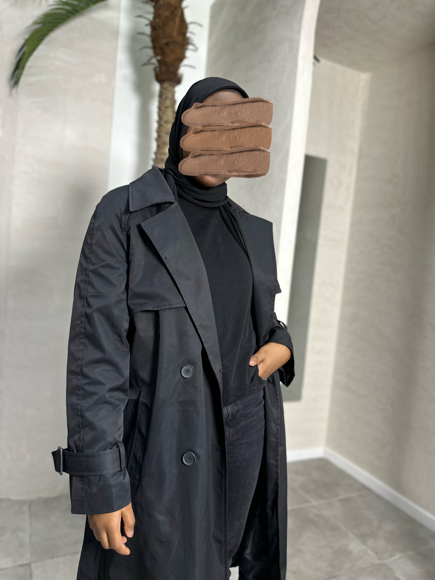 TRENCH-COAT NOIR