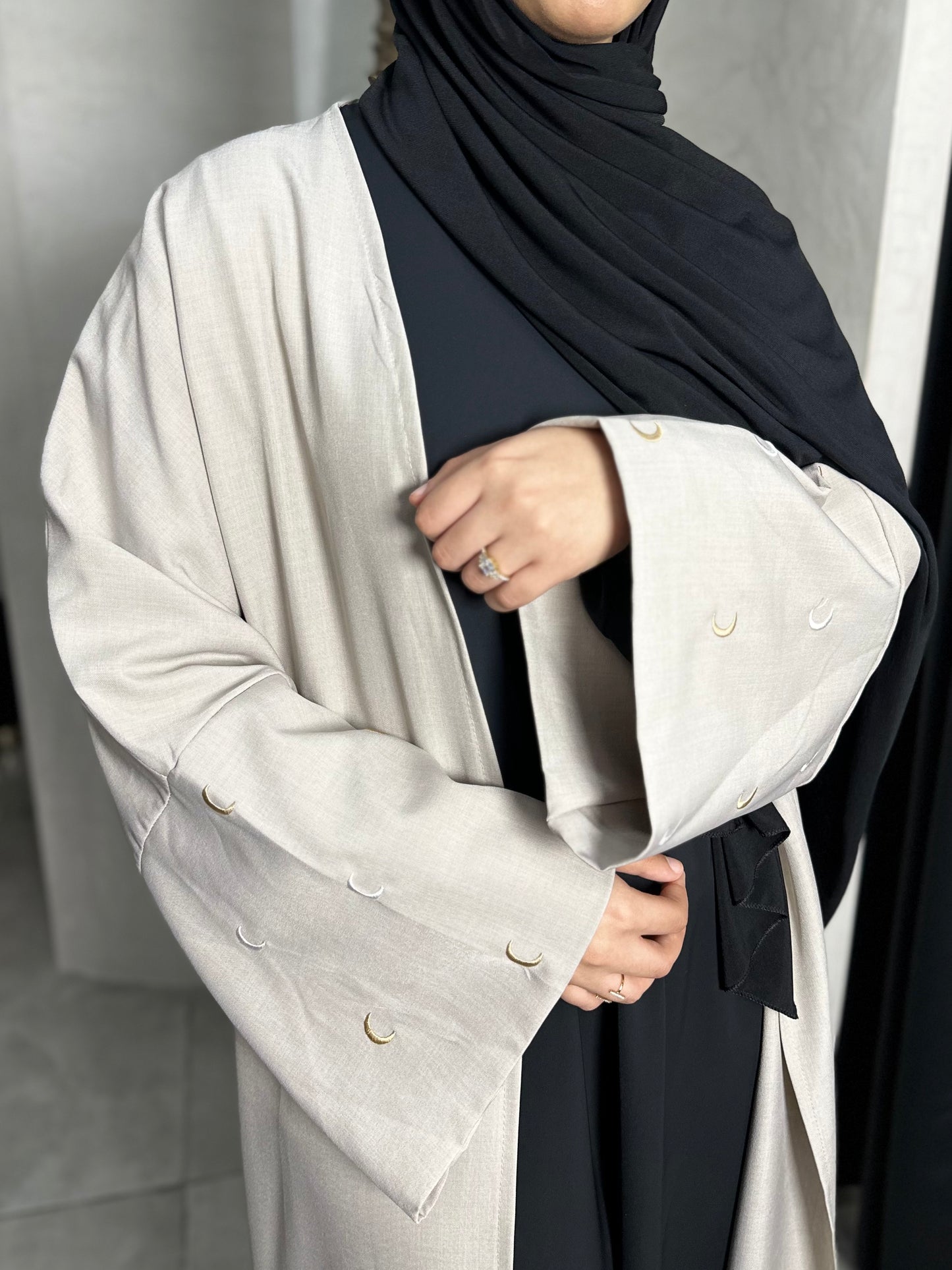KIMONO LUNE BEIGE