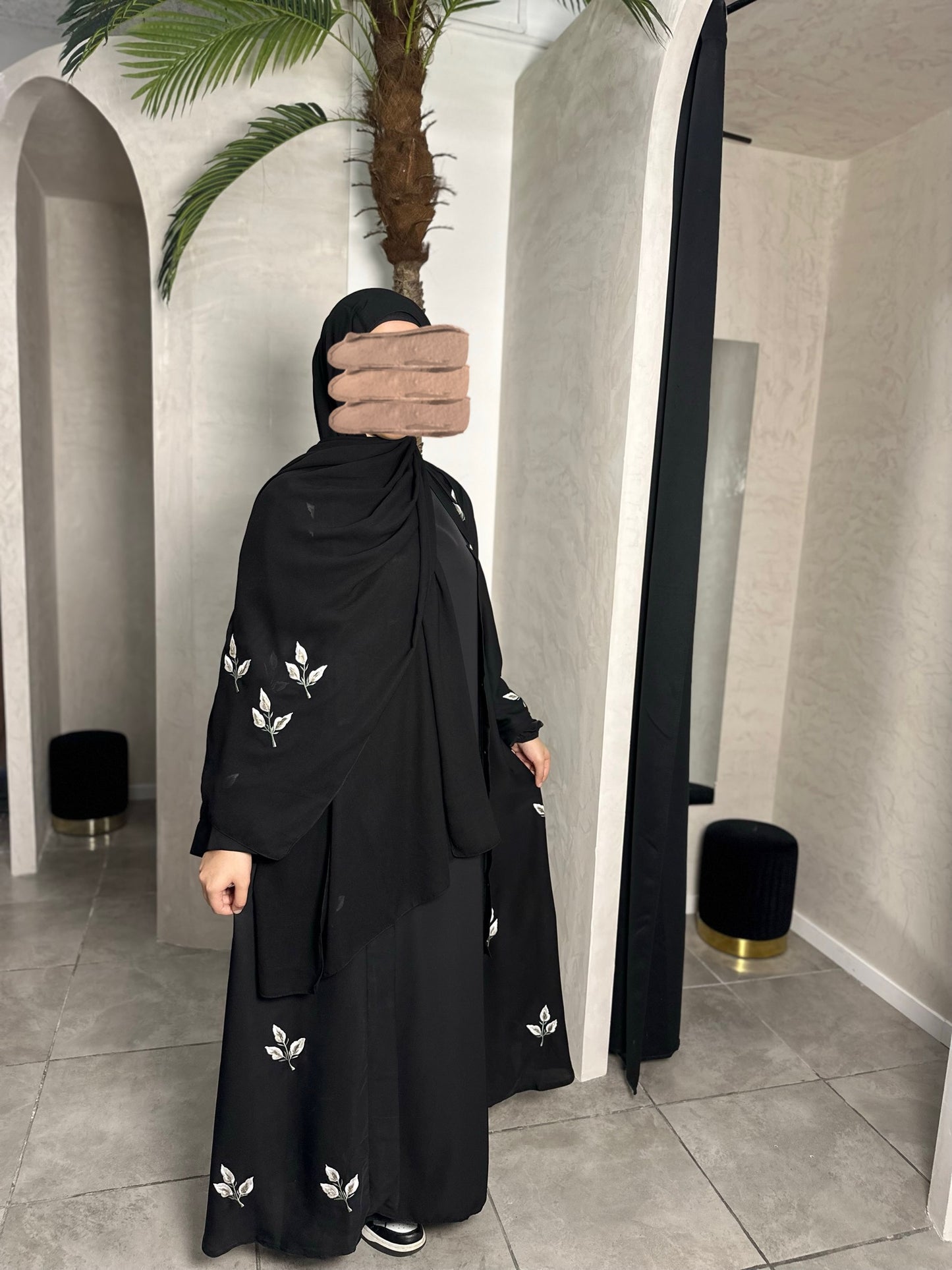 ABAYA/KIMONO DUBAÏ + VOILE