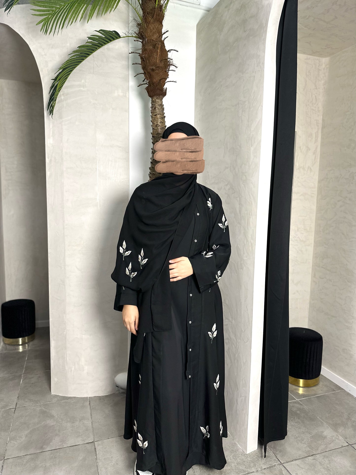 ABAYA/KIMONO DUBAÏ + VOILE