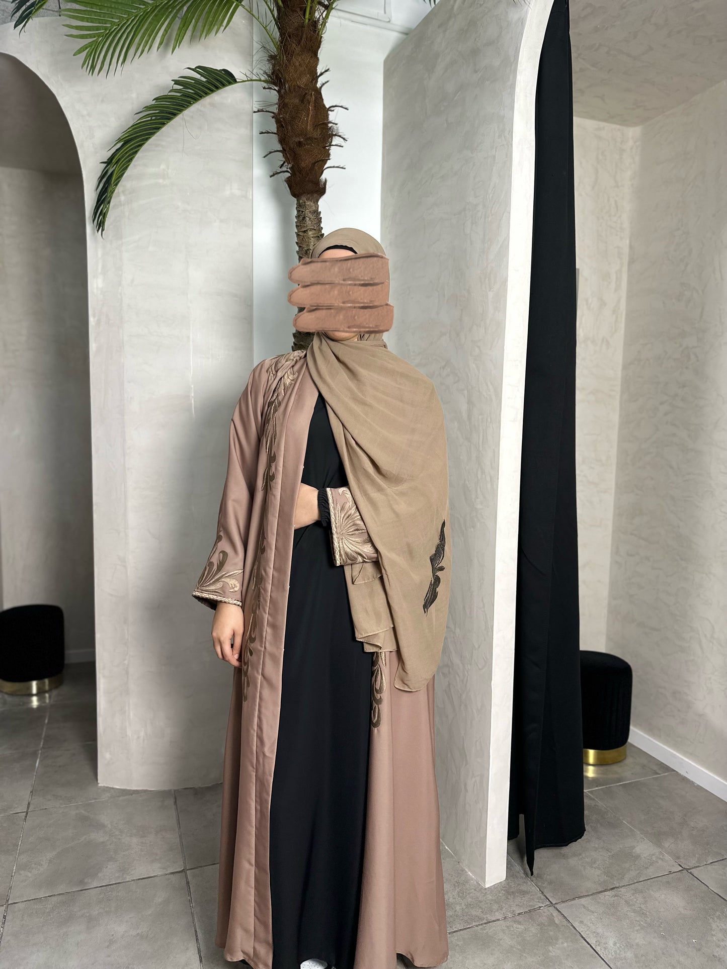 ABAYA/KIMONO DUBAÏ + VOILE