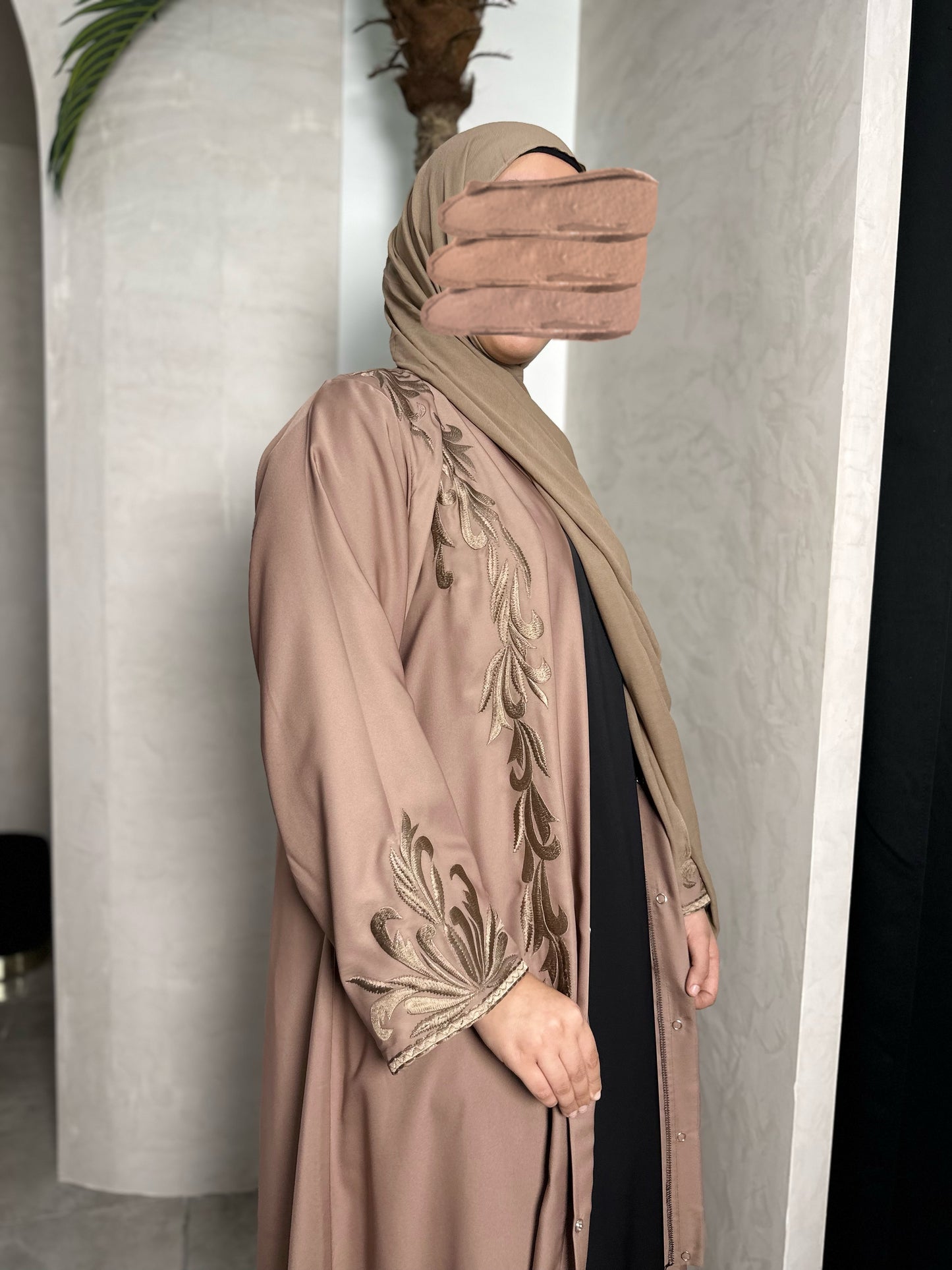 ABAYA/KIMONO DUBAÏ + VOILE